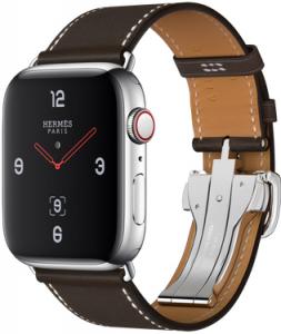 Apple Watch Hermes 44mm GPS + Cellular with Leather Single Tour Deployment Buckle (series 4)