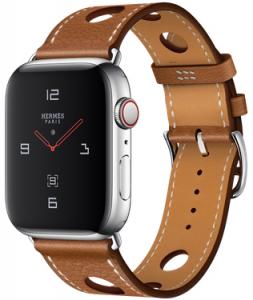 Apple Watch Hermes 44mm GPS + Cellular with Leather Single Tour Rallye (series 4)