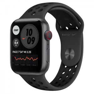 Apple Watch Series 6 GPS + Cellular 44mm Space Gray Aluminum Case with Anthracite/Black Nike Sport Band