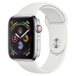 Apple Watch Stainless Steel 40mm GPS + Cellular with Sport Band (series 4)