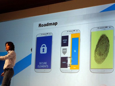 Устройства Samsung получат сканер отпечатков пальцев 