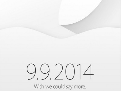 Apple официально объявила о проведении презентации 9 сентября